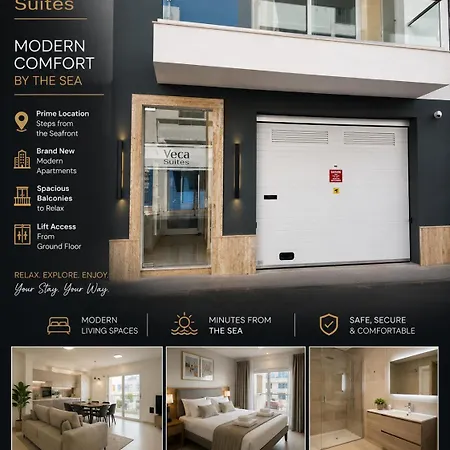 Veca 2 New With Side Seaviews Apartment *